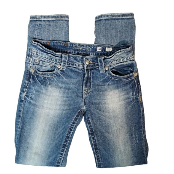 MISS ME SKINNY FIT LOW RISE JEANS (28W/32L) - Picture 6 of 14